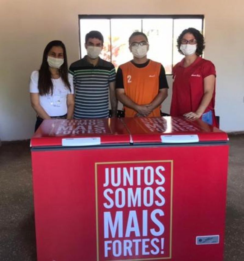 Minerva Foods realiza doação de freezer ao Centro Epidemiológico de Rolim de Moura Minerva Foods realiza doação de freezer ao Centro Epidemiológico de Rolim de Moura