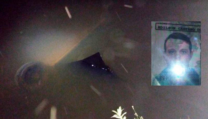 Madrasta salva vida de duas crianças após veículo cair dentro de rio em Machadinho; Pai das crianças morreu afogado Madrasta salva vida de duas crianças após veículo cair dentro de rio em Machadinho; Pai das crianças morreu afogado