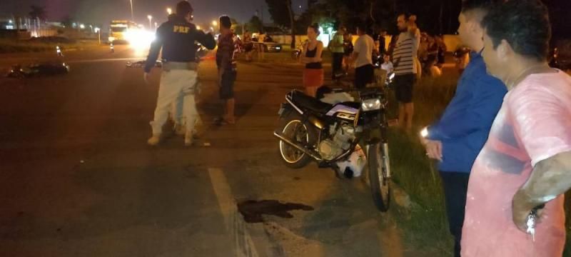Mulher morre atropelada após colisão entre duas motos em Vilhena