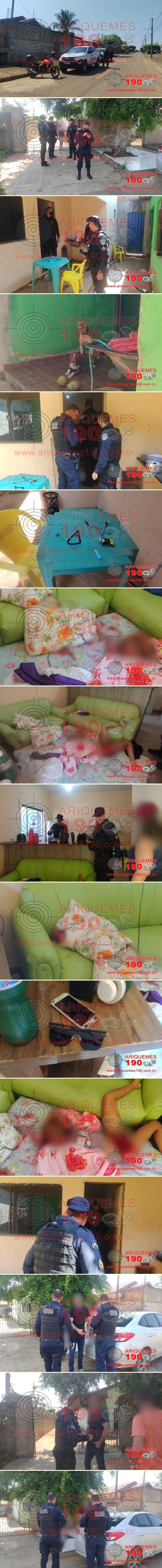 Mulher é morta pelo marido e criança de 5 anos é deixada ao lado do corpo da mãe em Ariquemes Mulher é morta pelo marido e criança de 5 anos é deixada ao lado do corpo da mãe em Ariquemes