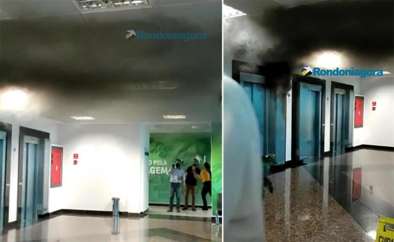 Prédio da Seduc em Porto Velho é evacuado após princípio de incêndio; veja o vídeo Prédio da Seduc em Porto Velho é evacuado após princípio de incêndio; veja o vídeo