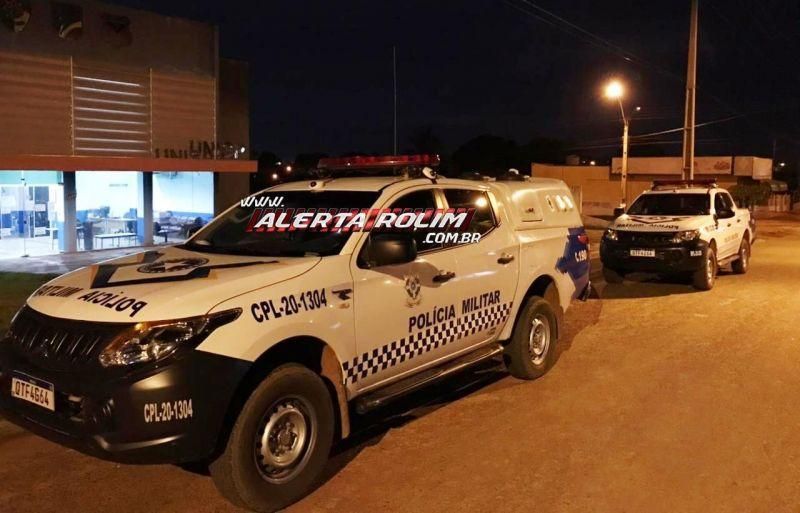 Ao fechar comércio, proprietários são roubados por criminosos armados em Rolim de Moura Ao fechar comércio, proprietários são roubados por criminosos armados em Rolim de Moura