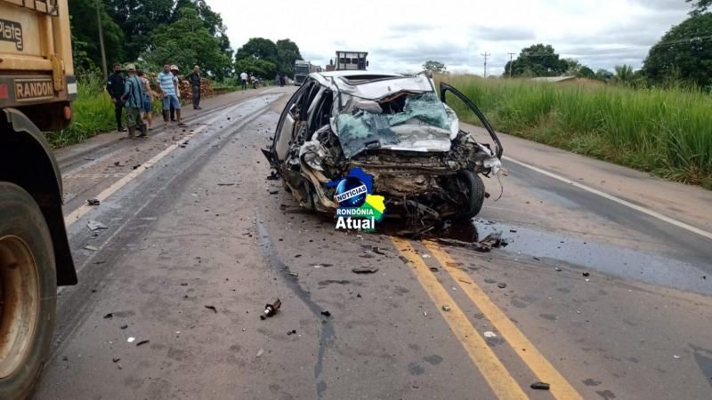 Identificados: Pai e filho de 7 anos morrem em grave acidente na BR-364, entre Ji-Paraná e Médici; veja o vídeo