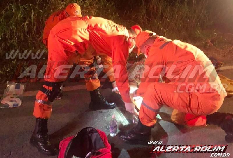 Motociclista morre e mulher fica gravemente ferida em acidente na RO-383 entre Rolim de Moura e Santa Luzia