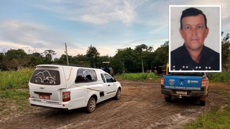 Homem é encontrado morto dentro de caminhonete na zona rural de Vilhena; Necropsia aponta possível assassinato Homem é encontrado morto dentro de caminhonete na zona rural de Vilhena; Necropsia aponta possível assassinato