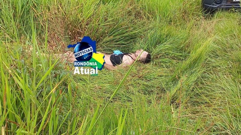 Ji-Paraná: Corpo de homem nu é encontrado no meio de pastagem as margens da BR-364