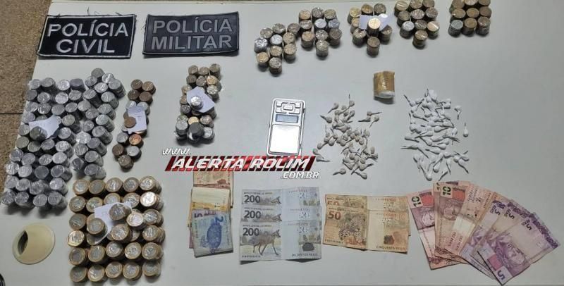 Mulher suspeita de tráfico de drogas é presa em operação da PM e PC em Rolim de Moura Mulher suspeita de tráfico de drogas é presa em operação da PM e PC em Rolim de Moura