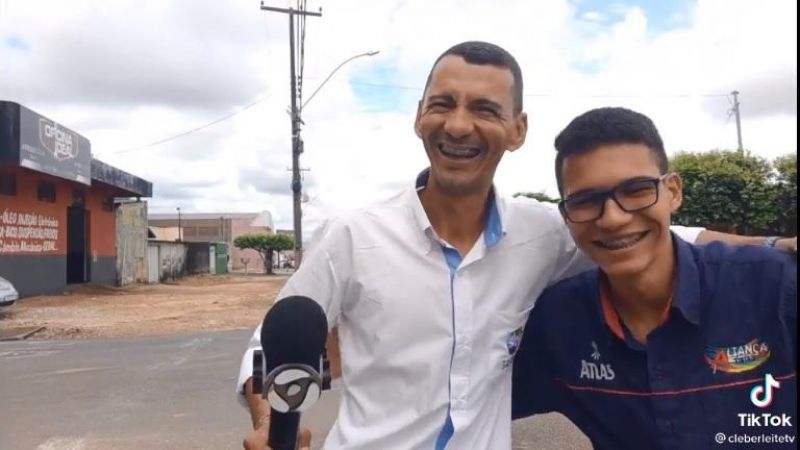 Repórter de Ji-Paraná que viralizou na internet é convidado para participar do programa da Eliana no SBT Repórter de Ji-Paraná que viralizou na internet é convidado para participar do programa da Eliana no SBT