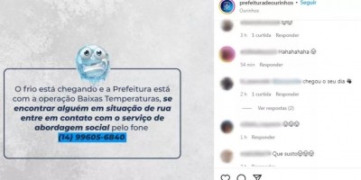 Prefeitura do interior de SP viraliza na internet após decretar 'banho facultativo' por...