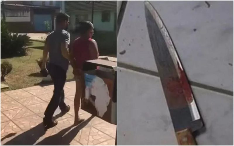 Mulher é presa acusada de matar homem que chamou a filha dela de ‘gaguinha’ em GO Mulher é presa acusada de matar homem que chamou a filha dela de ‘gaguinha’ em GO