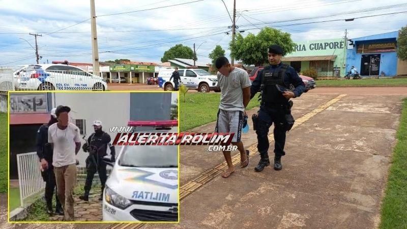 Acusados de crimes de homicídio são presos durante trabalho em conjunto da PM e PC em Rolim de Moura Acusados de crimes de homicídio são presos durante trabalho em conjunto da PM e PC em Rolim de Moura