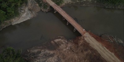 Secretaria de Obras de Rolim de Moura anuncia recuperação da ponte do travessão da...