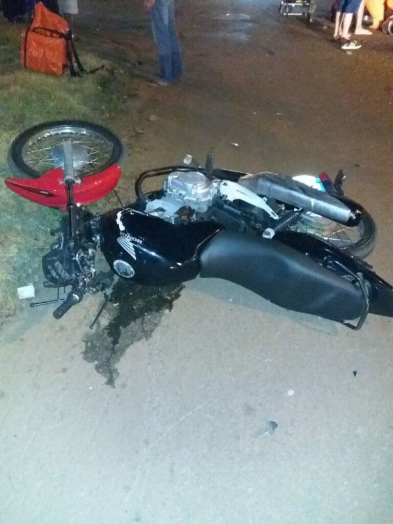 Grave acidente resulta em uma pessoa gravemente ferida em Rolim de Moura Grave acidente resulta em uma pessoa gravemente ferida em Rolim de Moura