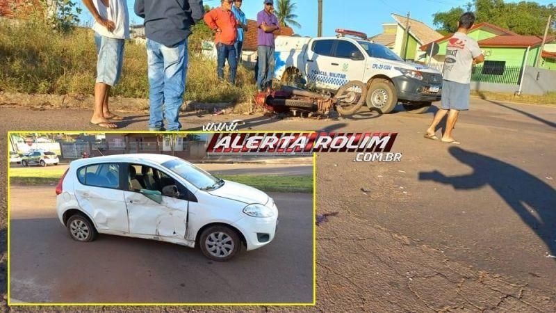 Mulher morre após grave acidente entre moto e carro em Rolim de Moura Mulher morre após grave acidente entre moto e carro em Rolim de Moura