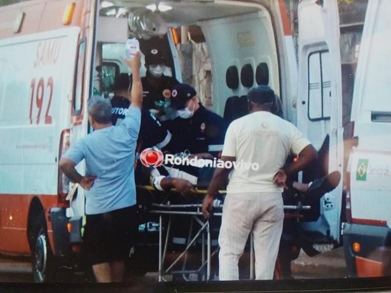 Motorista embriagado, entra na contramão, sobe calçada e deixa pedestre em estado grave Motorista embriagado, entra na contramão, sobe calçada e deixa pedestre em estado grave