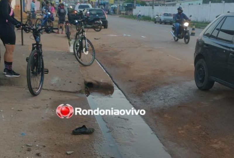Motorista embriagado, entra na contramão, sobe calçada e deixa pedestre em estado grave Motorista embriagado, entra na contramão, sobe calçada e deixa pedestre em estado grave