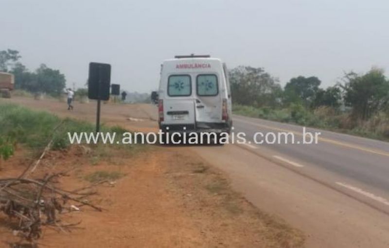 Ambulância de Jaru que levava pacientes para hemodiálise se envolve em acidente na BR-364, em Ariquemes Ambulância de Jaru que levava pacientes para hemodiálise se envolve em acidente na BR-364, em Ariquemes