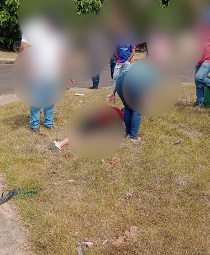 Homem é baleado durante tentativa de homicídio em Seringueiras; veja o vídeo Homem é baleado durante tentativa de homicídio em Seringueiras; veja o vídeo