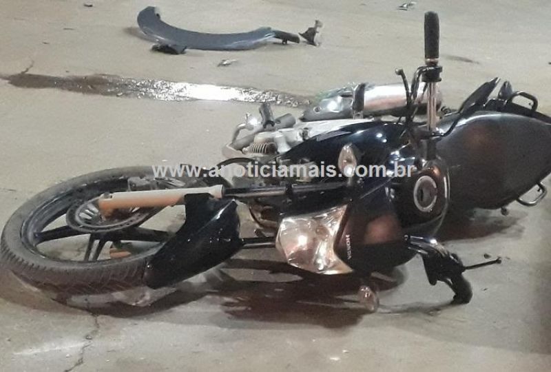 Mulher fica gravemente ferida após acidente em Jaru Mulher fica gravemente ferida após acidente em Jaru