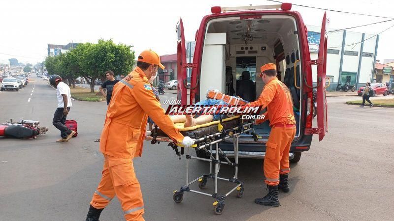 Rolim de Moura registra 5 acidentes em um único dia; Entre as vítimas está um motociclista que fraturou o braço Rolim de Moura registra 5 acidentes em um único dia; Entre as vítimas está um motociclista que fraturou o braço