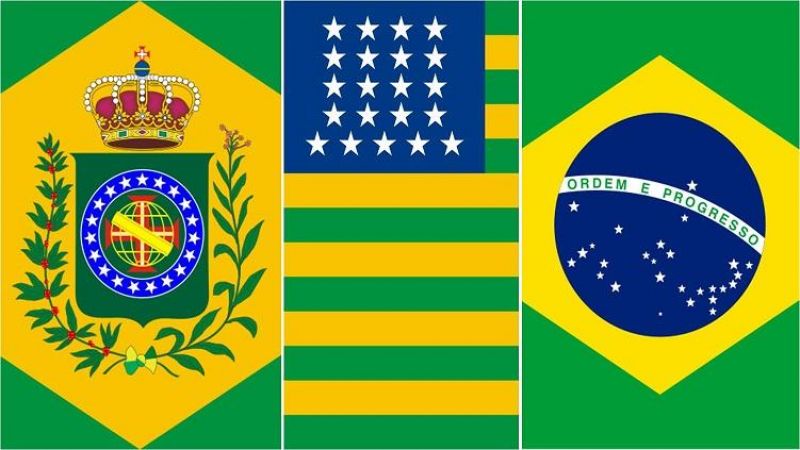 Você sabe porque a cor da bandeira do Brasil é verde, amarelo, azul e branco? Você sabe porque a cor da bandeira do Brasil é verde, amarelo, azul e branco?