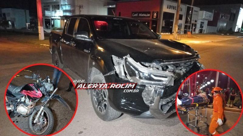 Grave acidente de trânsito foi registrado na noite de sexta-feira em Rolim de Moura Grave acidente de trânsito foi registrado na noite de sexta-feira em Rolim de Moura