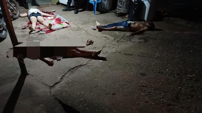 Pai, esposa e filha de 13 anos são brutalmente assassinadas dentro de casa em Ji-Paraná Pai, esposa e filha de 13 anos são brutalmente assassinadas dentro de casa em Ji-Paraná