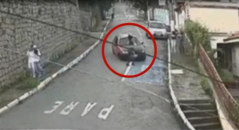 Motorista é preso após atropelar e matar jovem após discussão; veja o vídeo Motorista é preso após atropelar e matar jovem após discussão; veja o vídeo