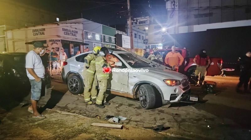 Motorista morre após colidir na traseira de caminhão em Porto Velho; Pedaço de madeira acertou a cabeça da vítima - vídeo