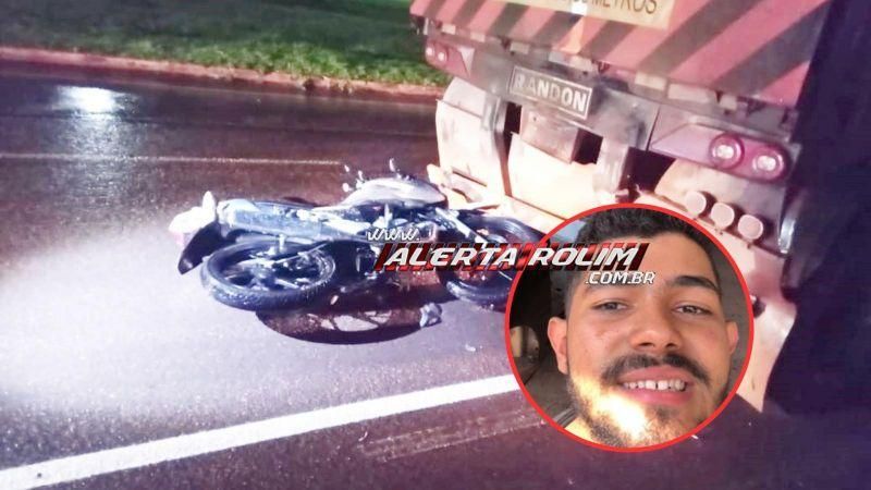 Rolim de Moura: Jovem morre após bater moto na traseira de carreta estacionada Rolim de Moura: Jovem morre após bater moto na traseira de carreta estacionada