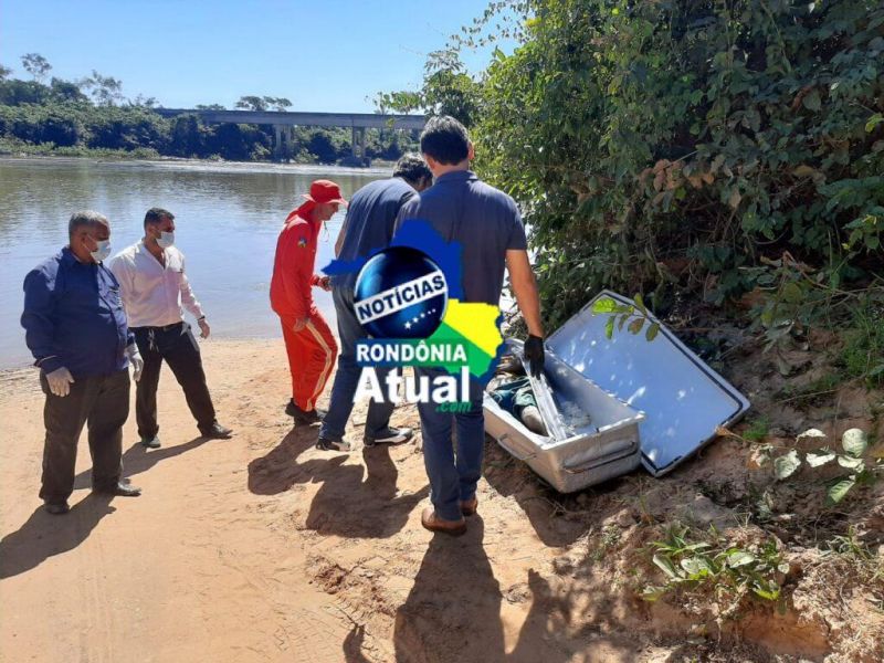 Corpo de homem é encontrado nas águas do Rio Machado, em Presidente Médici Corpo de homem é encontrado nas águas do Rio Machado, em Presidente Médici