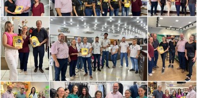 ACIC entrega kits do Liquida Rondônia às empresas participantes em Cacoal