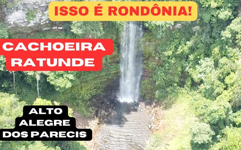 Canal Bora Bora Brasil: Conheça a Cachoeira Ratunde, em Alto Alegre (RO) -- vídeo