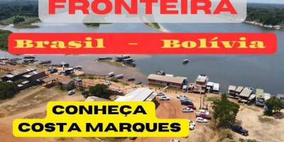 Canal Bora Bora Brasil visita Costa Marques, divisa de Rondônia com a Bolívia -- vídeo