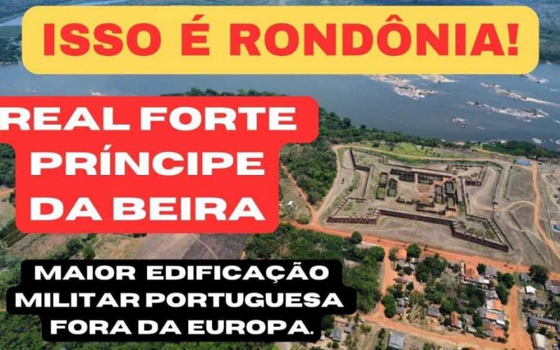 Canal Bora Bora Brasil: Conheça o Real Forte Príncipe da Beira, em Costa Marques -- vídeo