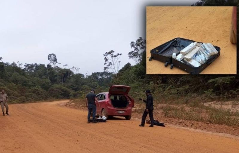 Moradores de RO, tia e sobrinho são presos traficando droga para o PCC no MT Moradores de RO, tia e sobrinho são presos traficando droga para o PCC no MT