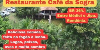 Bora Bora Brasil: Conheça o Restaurante Café da Sogra, na BR-364 entre Presidente...