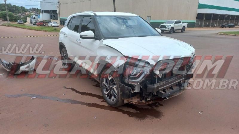 Motociclista é socorrido em estado grave após colisão com carro, em Rolim de Moura Motociclista é socorrido em estado grave após colisão com carro, em Rolim de Moura