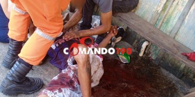 Homem tenta matar companheiro de bebida com corte no pescoço em Ji-Paraná