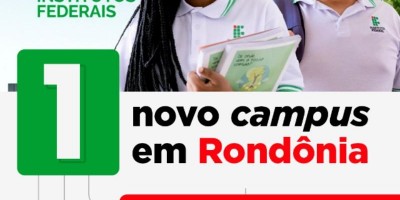 IFRO contará com novo campus em Buritis IFRO contará com novo campus em Buritis