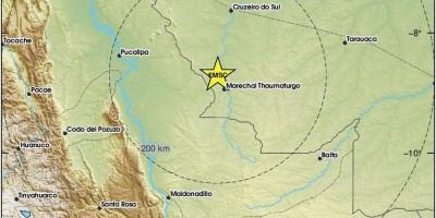 Terremoto de magnitude 5,1 é registrado no interior do AC