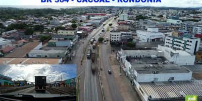 Bora Bora Brasil: Passando por Cacoal (RO) pela BR 364 -- vídeo