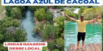 Bora Bora Brasil: Venha conhecer a Lagoa Azul em Cacoal (RO) -- vídeo