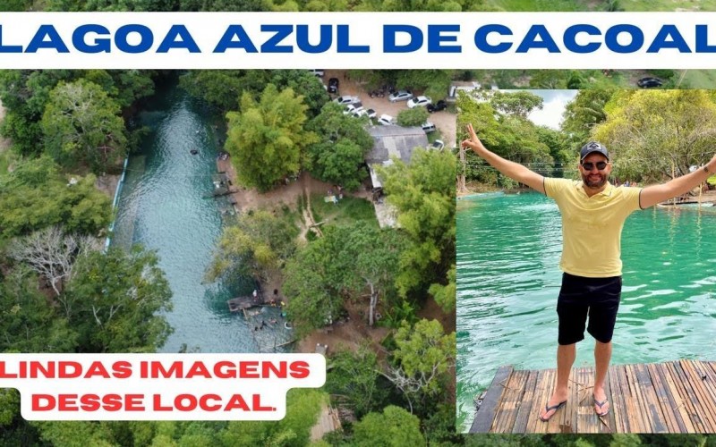 Bora Bora Brasil: Venha conhecer a Lagoa Azul em Cacoal (RO) -- vídeo