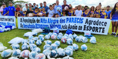 Campeonato municipal de Alto Alegre dos Parecis é iniciado com recurso destinado pelo...