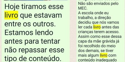 Professora é afastada após 'divulgar' livro que, em uma das páginas, explica como... Professora é afastada após 'divulgar' livro que, em uma das páginas, explica como...