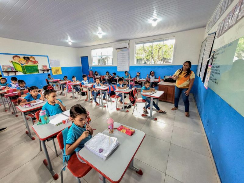 Rondônia alcança o 1º lugar nacional em crescimento na alfabetização infantil Rondônia alcança o 1º lugar nacional em crescimento na alfabetização infantil