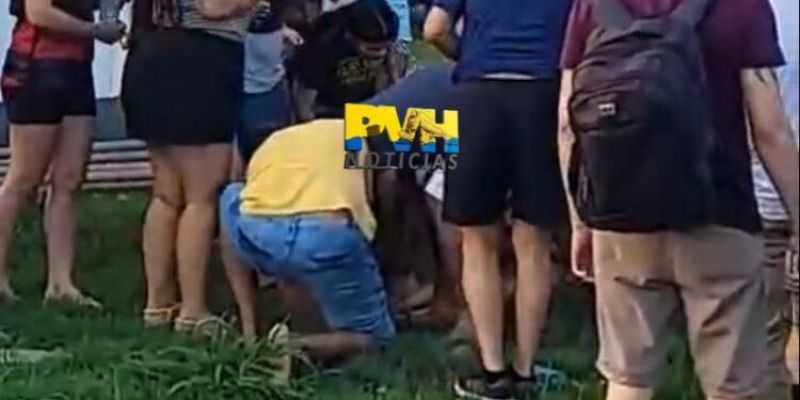 Policial salva criança que caiu em bueiro cheio de água em Porto Velho Policial salva criança que caiu em bueiro cheio de água em Porto Velho