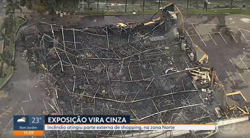 Boneca Anabelle, chapéu seletor de Harry Potter, van do Scooby-Doo: Incêndio destrói exposição da Warner Bros. no Rio Boneca Anabelle, chapéu seletor de Harry Potter, van do Scooby-Doo: Incêndio destrói exposição da Warner Bros. no Rio