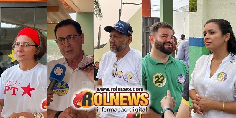 Eleições 2024: Todos os candidatos a prefeito de Rolim de Moura votaram na manhã deste domingo Eleições 2024: Todos os candidatos a prefeito de Rolim de Moura votaram na manhã deste domingo